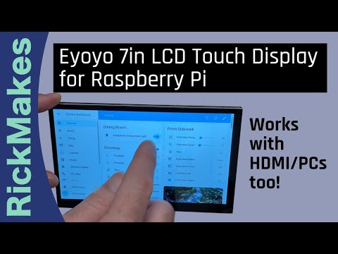 Eyoyo 7in LCD Touch Display for Raspberry Pi