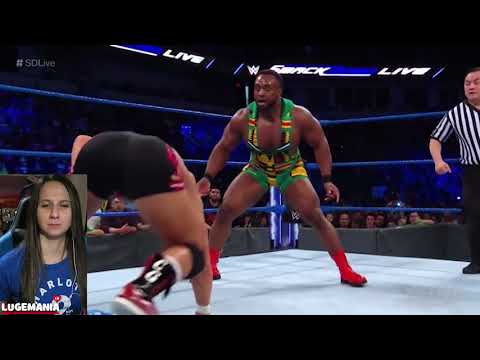WWE Smackdown 2/13/18 The New Day vs Gable Benjamin