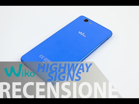 Wiko Highway Signs, recensione in italiano