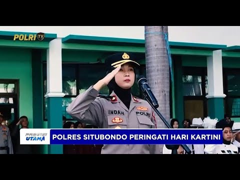 PERINGATI HARI KARTINI POLRES SITUBONDO GELAR UPACARA DI HALAMAN SMKN 1 PANJI