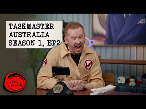 Taskmaster Australia Series 1, Episode 2 - 'Keep it clean and flowing'. | Full Episode