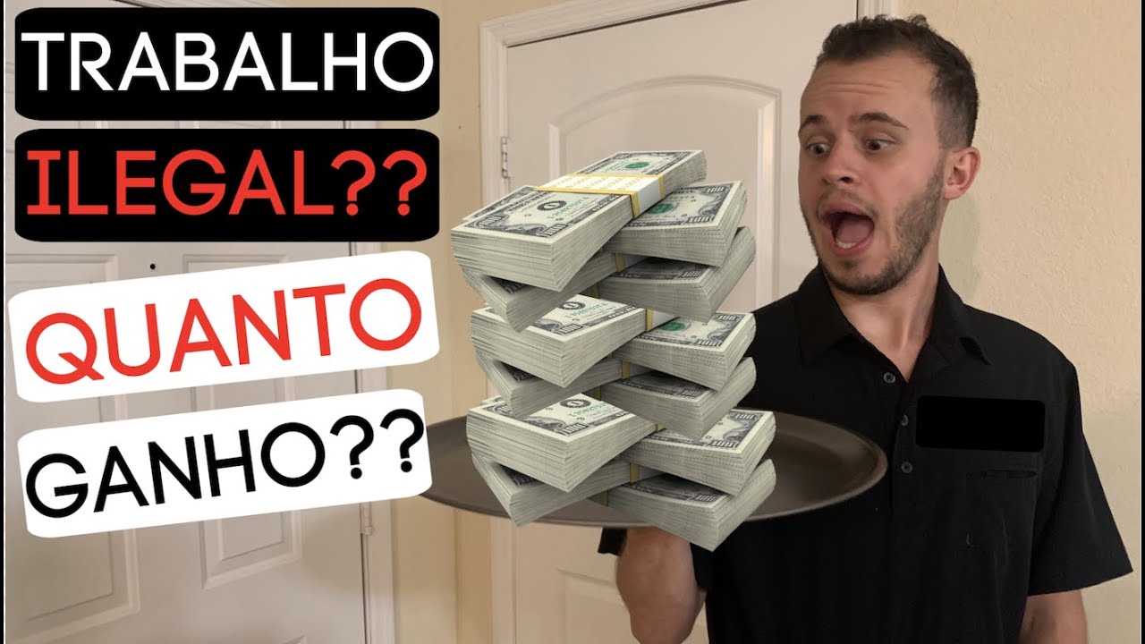 $300 em 6 hrs como GARÇON nos Estados Unidos | Todo o segredo pra ganhar isso!