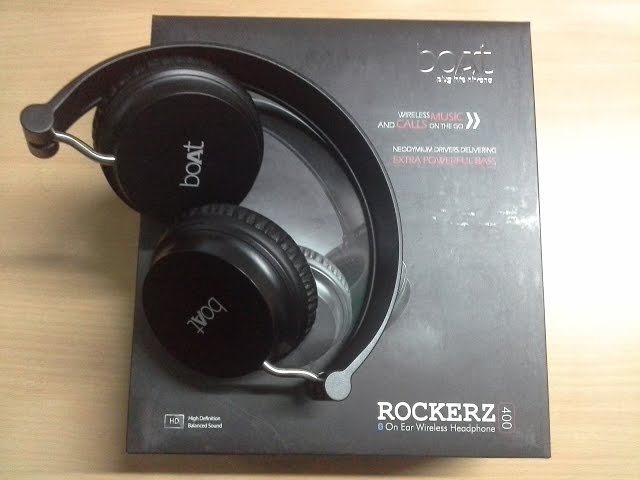 Boat Rockerz 400 (Best Budget bluetooth headphone) unboxing and review