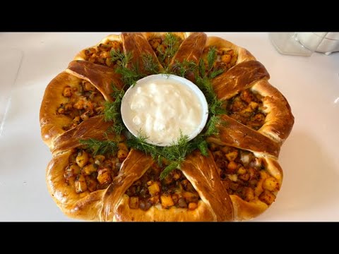 BÖYLESİNİ GÖRMEDİNİZ ŞEKLİ ŞAHANE TADI EFSANE ÇİÇEK POĞAÇA TARİFİ - Çelenk Börek - Çiçekintarifleri