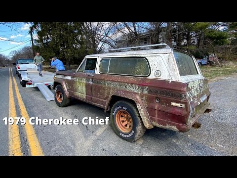 NEW PROJECT 1979 Jeep Cherokee Chief and Dry Ice blasting the frame | EP 1