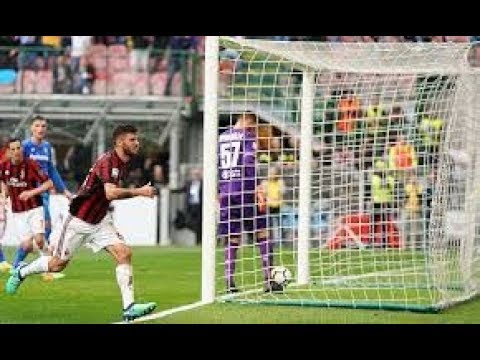 AC Milan vs Fiorentina 5-1 Goal Highlights Serie A 5/20/2018