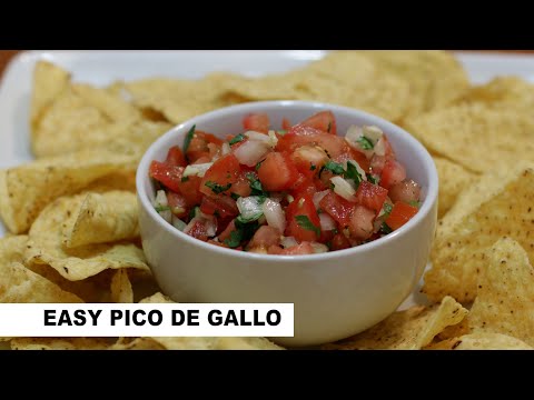 How to Make Pico De Gallo | Easy Homemade Salsa Fresca Recipe