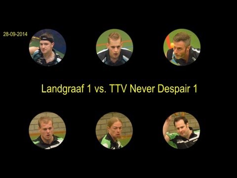 TMC: Landgraaf 1 vs. TTV Never Despair 1 - 28-09-2013