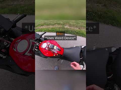 Biker And Rocket Bike 🤯 Credit @ToledoRocketMan