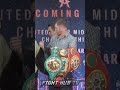 CANELO REMINDS HATERS HES STILL UNDISPUTED CHAMP AT 168!