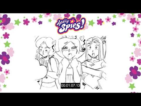 Evil Ice Cream Man Much? (Behind the Scenes: Animatic) - Totally Spies! Season 4, Episode 16