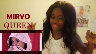 Miryo (미료) - Queen (ft Ga-In) MV REACTION