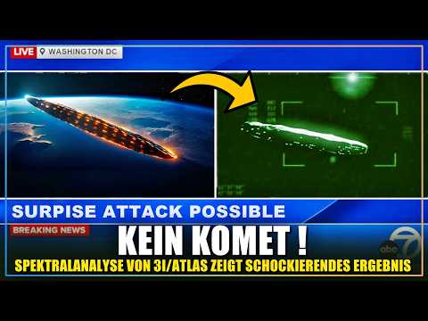 No comet! Astronomers warn of 3I/Atlas attack on Earth! (Contact with aliens on board?)