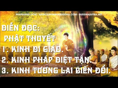 Phật thuyết Kinh Di Giáo, Kinh Tương Lai Biến Đổi, Kinh Pháp Diệt Tận, Những Lời Giáo Huấn Sau cùng