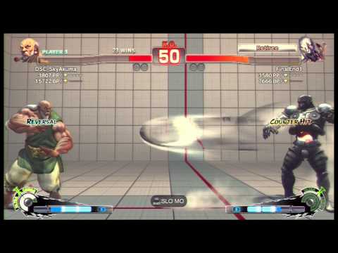 Gouken (DSC Skyakuma) vs  Seth (FinalEnd) Super Street Fighter 4 AE