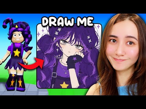 I Can Only Draw Lily Lovebraids in Roblox Speed Draw!