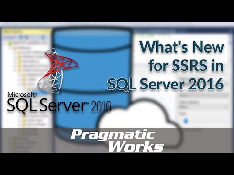 What's New for SSRS in SQL Server 2016?