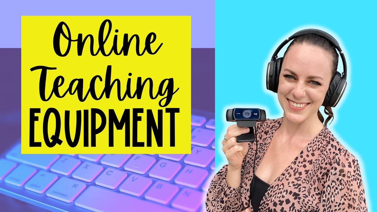 Equipment for Online Teaching | Best Microphone, Headphones & Webcam
