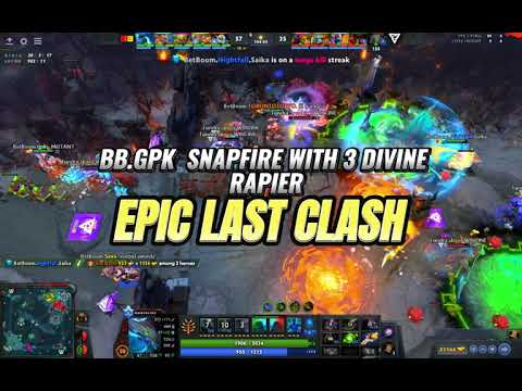 BB.GPK SNAPFIRE WITH 3 DIVINE 3 RAPIER