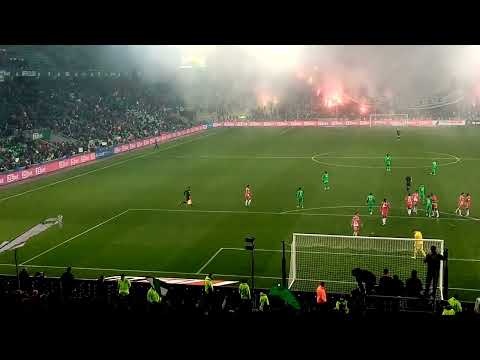 Fin du match ASSE vs Monaco (1-4)