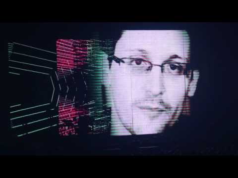 Jean Michel Jarre Edward Snowden Exit London O2 2016