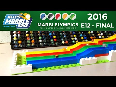 Marble Race: Marble League 2016 FINAL Event 12 - Hurdles