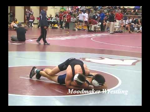 California JC State Wrestling Tournament 2010 - 141QF: Kyle Chene vs Eric Orozco
