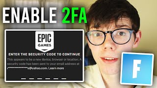 How To Enable 2FA On Fortnite (Guide) | Get 2FA On Fortnite
