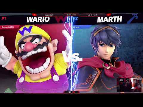 SIUE Weekly 2/13/20 SSBU Singles Losers Finals SuperSalty (Wario) vs CE | Flash (Various)