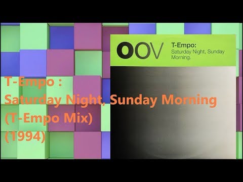 T-Empo - Saturday Night, Sunday Morning (T-Empo Mix)('94) Soul Disco House  *Thelma Houston