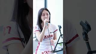 樂天女孩 若潼Tanya 唱歌2 听说你 #rakurengirls #台湾チア