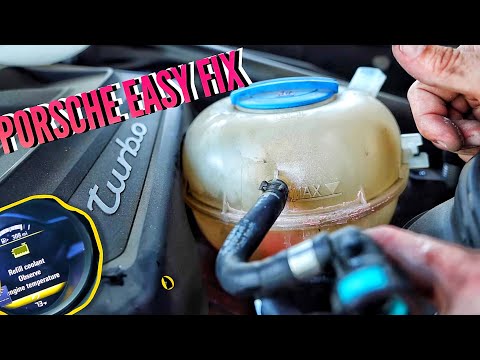 SAVE $$$ Porsche Macan Turbo Expansion Tank Leaking Repair