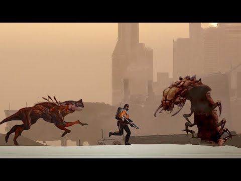 FARSIDE - Explore a Hostile Alien World in this Stylish Hand Drawn Sci-Fi Action Game! (Prototype) - YouTube