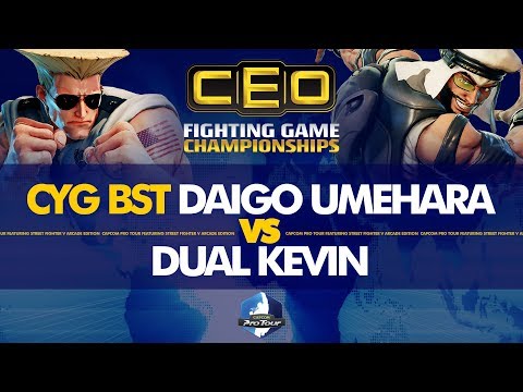 CYG BST Daigo Umehara (Guile) vs Dual Kevin (Rashid) - CEO 2019 Top 24 - CPT 2019