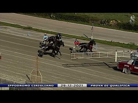 Aversa trotto 29 Dicembre 2021 - Prova di qualifica