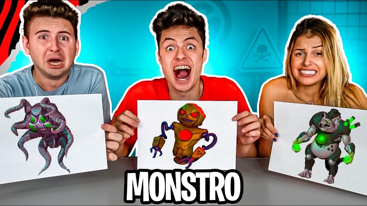 QUEM DESENHAR O MELHOR MONSTRO DO MEU JOGO, VENCE! - Desafio