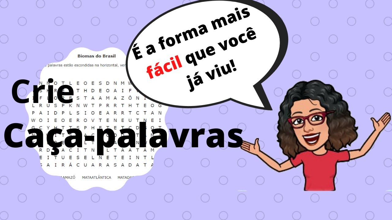Como criar caça-palavras: a forma mais fácil