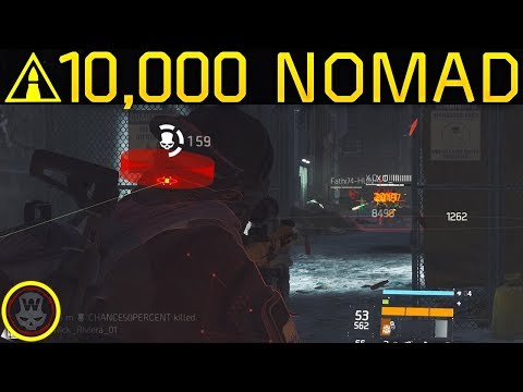 10,000 FIREARMS NOMAD! SOLO DZ PVP #68 (The Division 1.8.3)