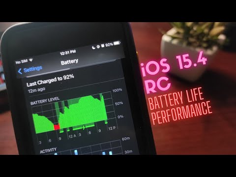 iOS 15.4 RC: Battery Life Review