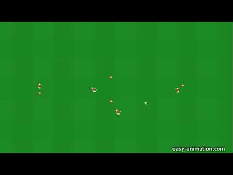 Übung: Klatsch, geh, tief, klatsch