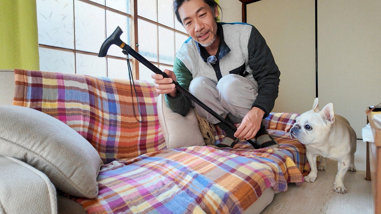 おさんぽ大好きな犬と肉離れ中のお父さんの17日間に密着