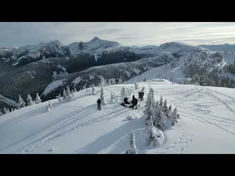 Snowshoeing Iago Peak on the  Coquihalla