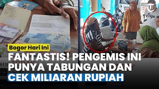 Bukan Main! Pengemis Wanita di Kota Bogor Diamankan Dinsor Dengan Tabungan Dan Cek Miliaran Rupiah