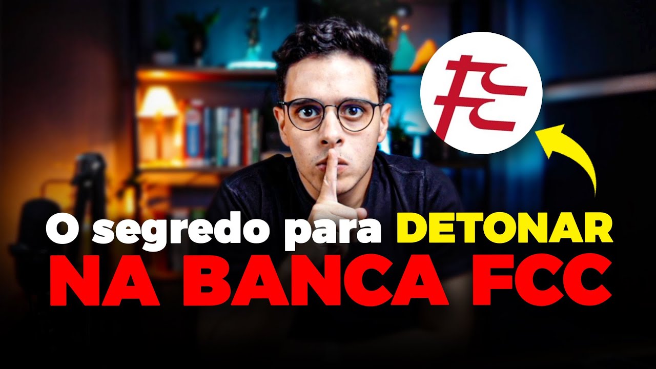 Como Fazer PROVA da BANCA FCC (Fundação Carlos Chagas)