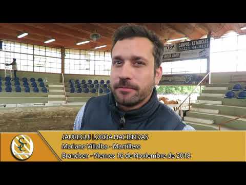 16-11-18 Nota Mariano Villalba - Martillero - Jauregui Lorda Haciendas - Brandsen