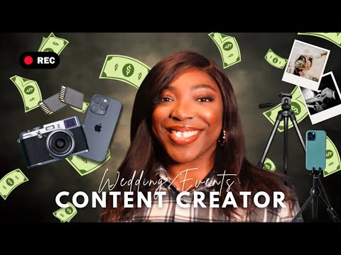 How to become a Wedding / Events Content Creator | Beginner Friendly | Triple O Daily