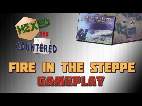 Fire In The Steppe - Gameplay (Panzer Grenadier platoon-level tactical system)
