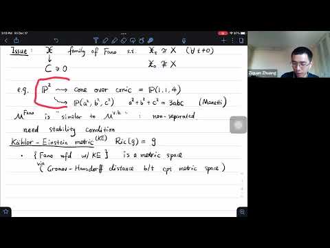 Ziquan Zhuang (Dec. 17, 2021):  Properness of the K-moduli space