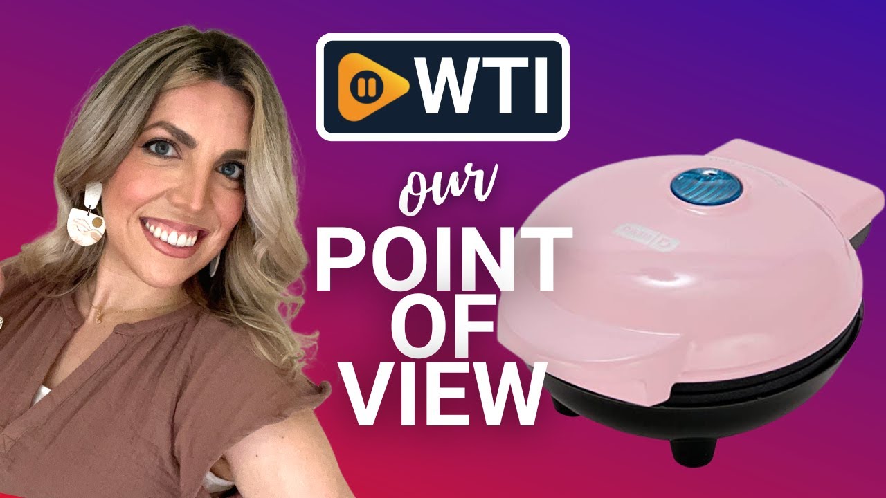 DASH Mini Pink Waffle Makers | Our Point Of View