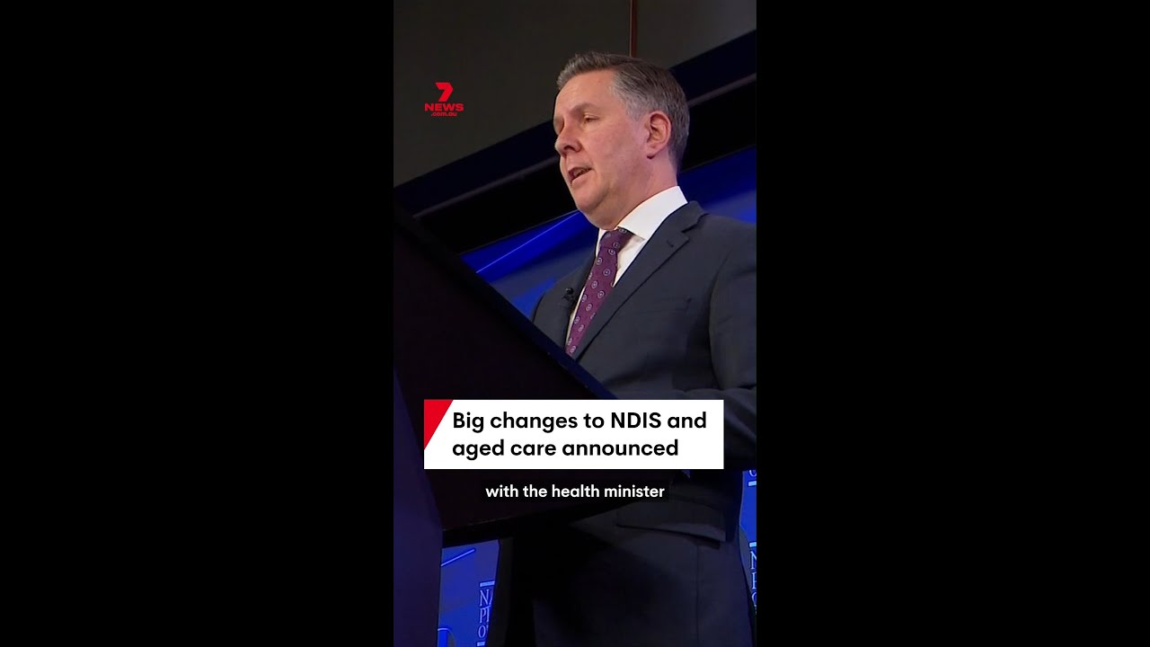 Big changes to NDIS and aged care announced